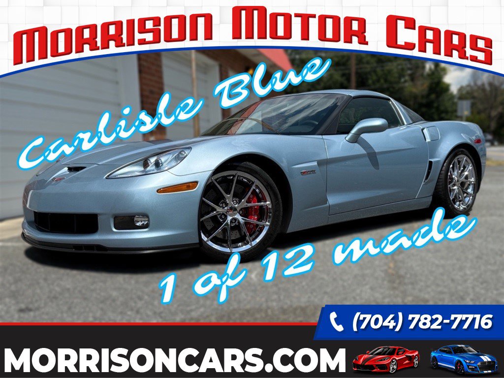 Used 2012 Chevrolet Corvette Z06 w/ 2LZ Preferred Equipment Group