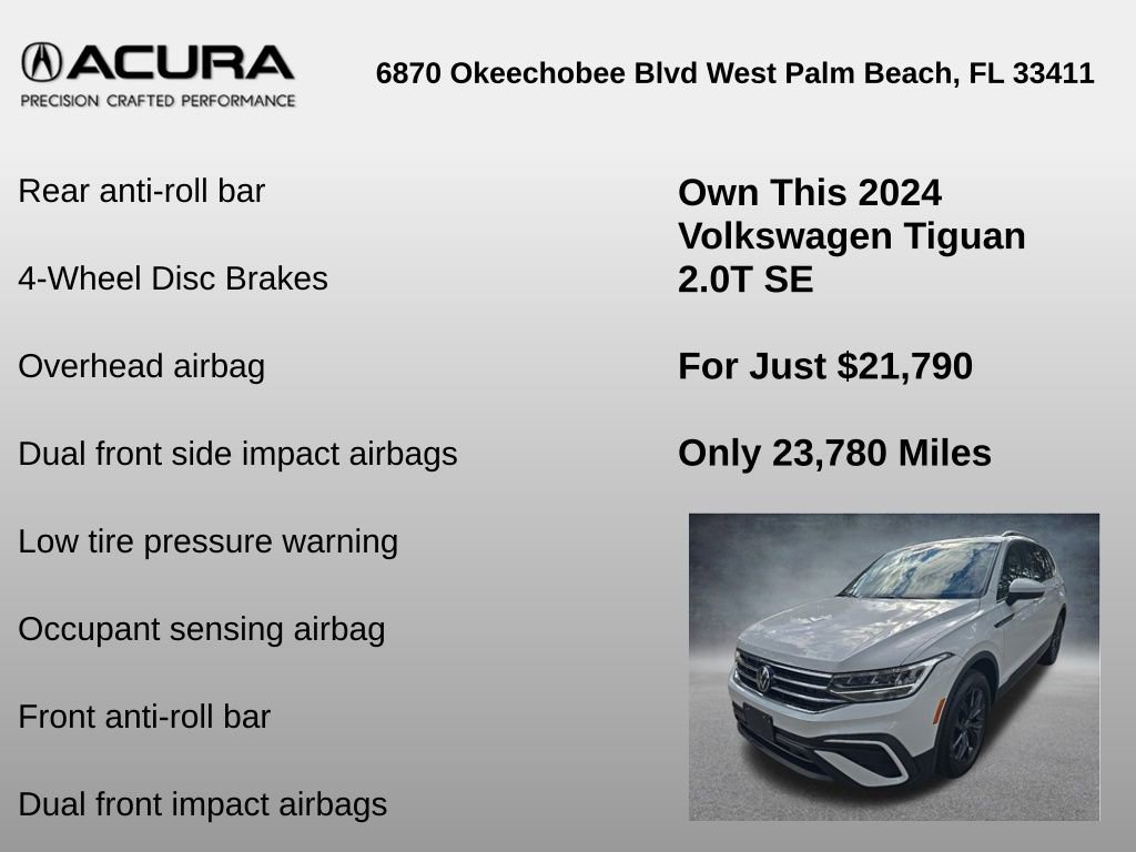 Used 2024 Volkswagen Tiguan SE image 29