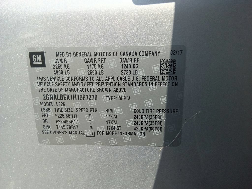 Used 2017 Chevrolet Equinox LS FWD image 20
