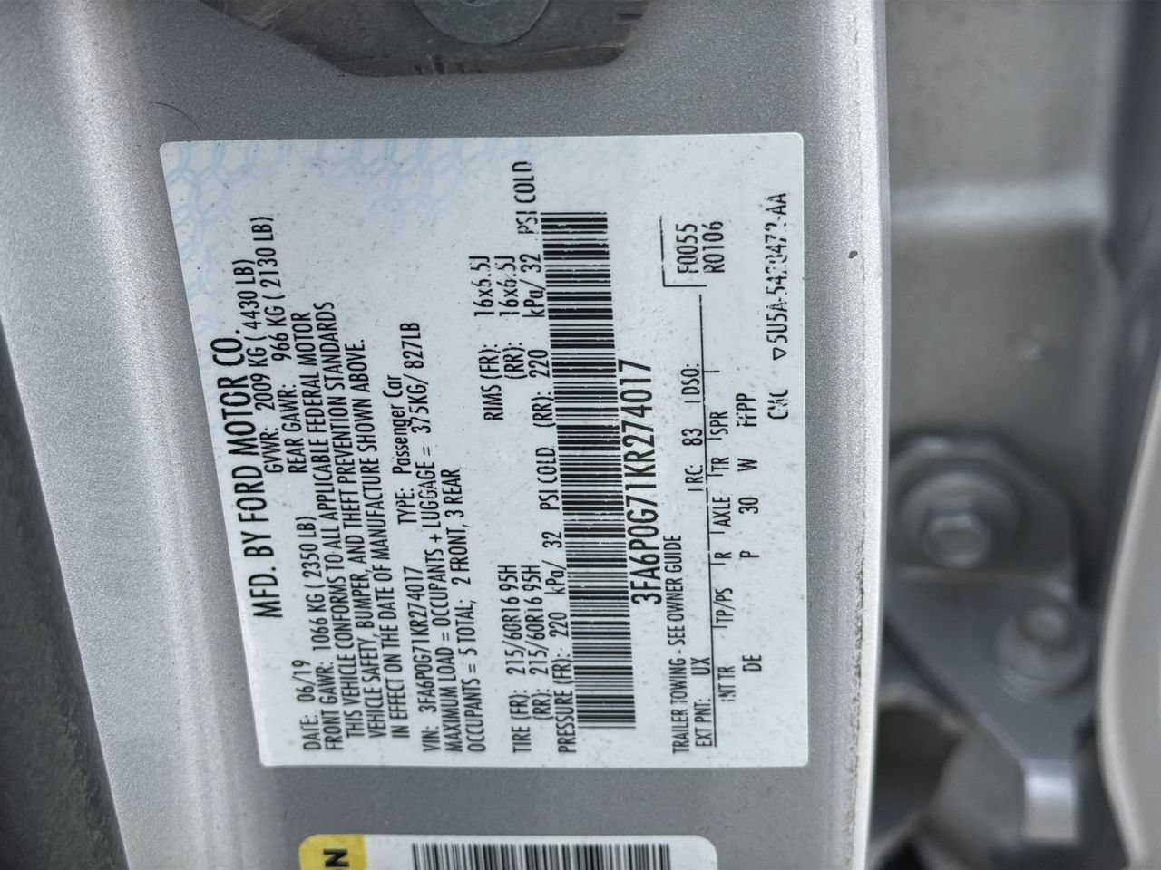 Used 2019 Ford Fusion S FWD image 30