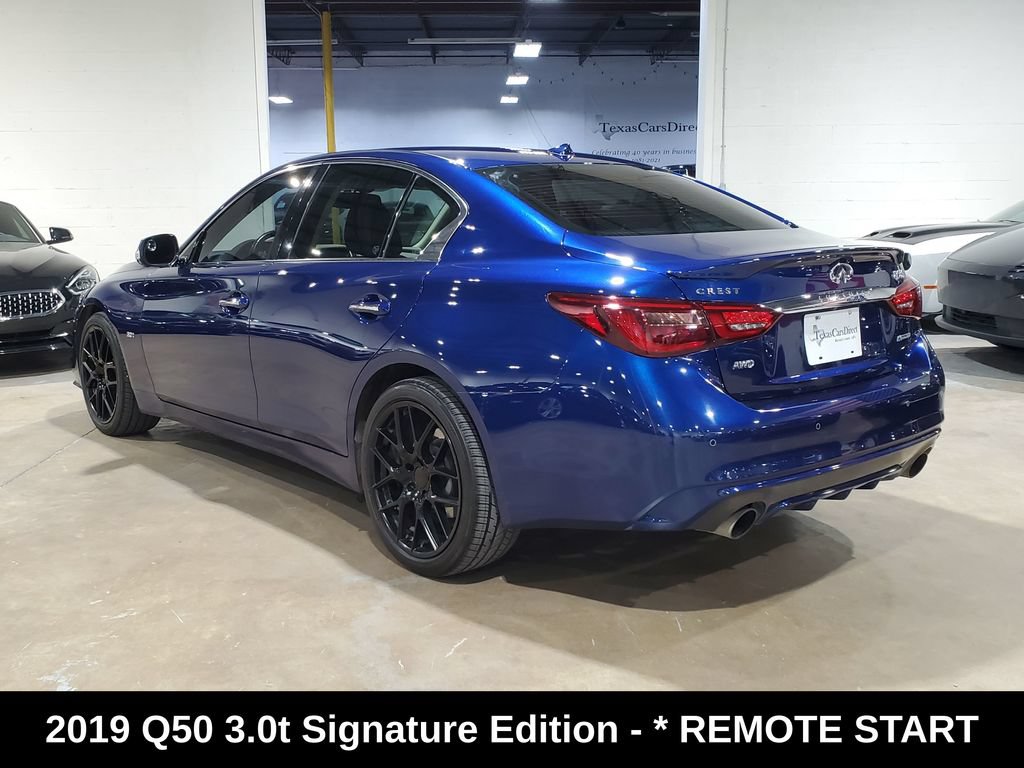 Used 2019 INFINITI Q50 Signature Edition AWD/4WD image 12