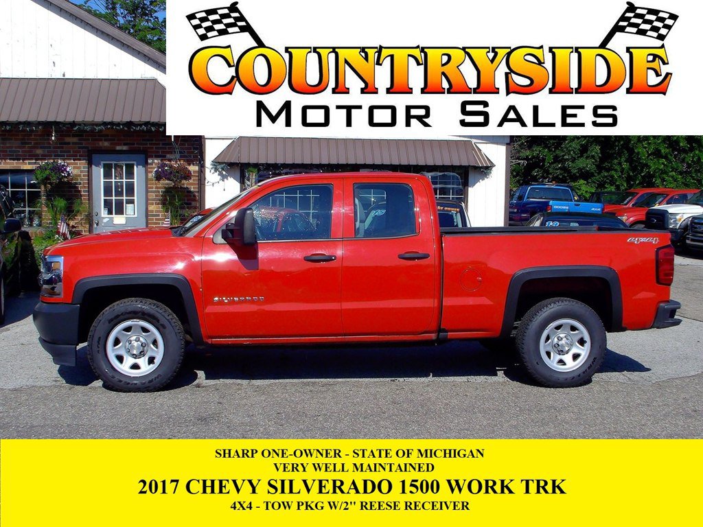 Used 2017 Chevrolet Silverado 1500 W/T w/ Trailering Package AWD/4WD image 1