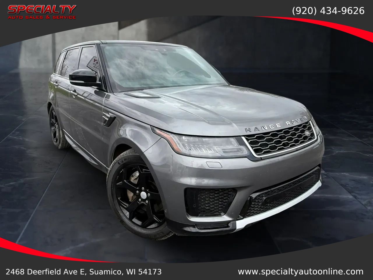 Used 2019 Land Rover Range Rover Sport HSE AWD/4WD image 2