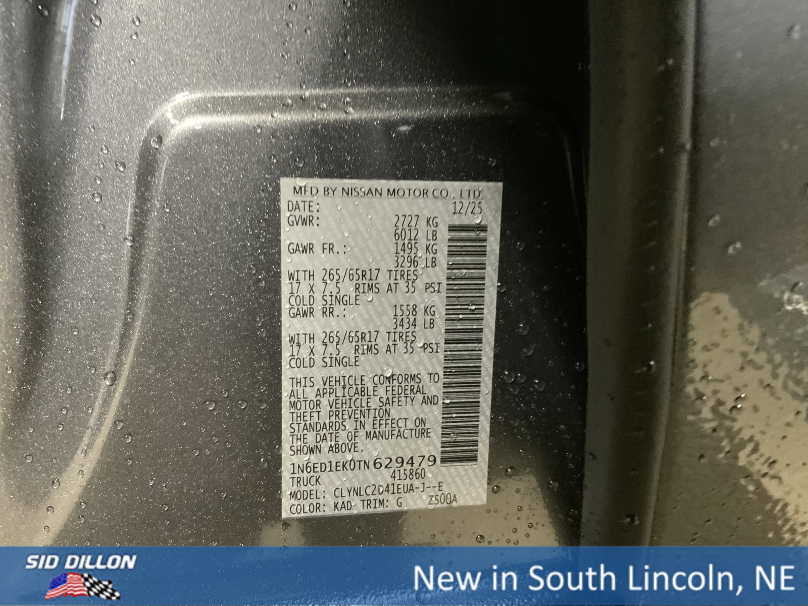 New 2026 Nissan Frontier SV w/ SV Convenience Package image 12