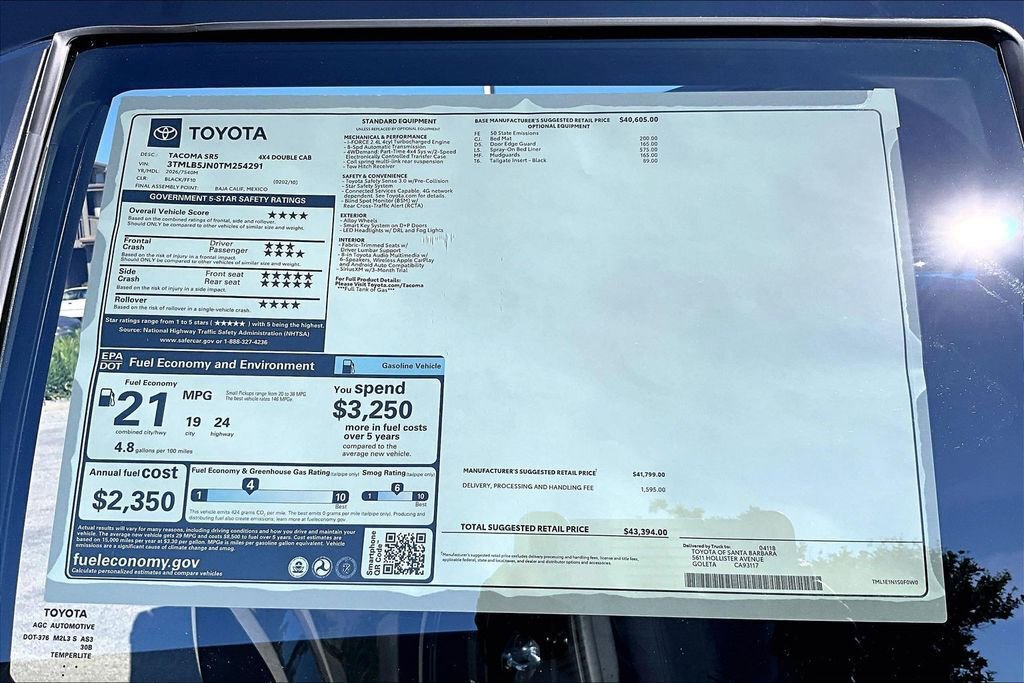 New 2026 Toyota Tacoma SR5 AWD/4WD image 14
