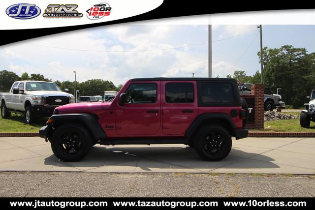 Used 2022 Jeep Wrangler Unlimited Sport AWD/4WD image 4