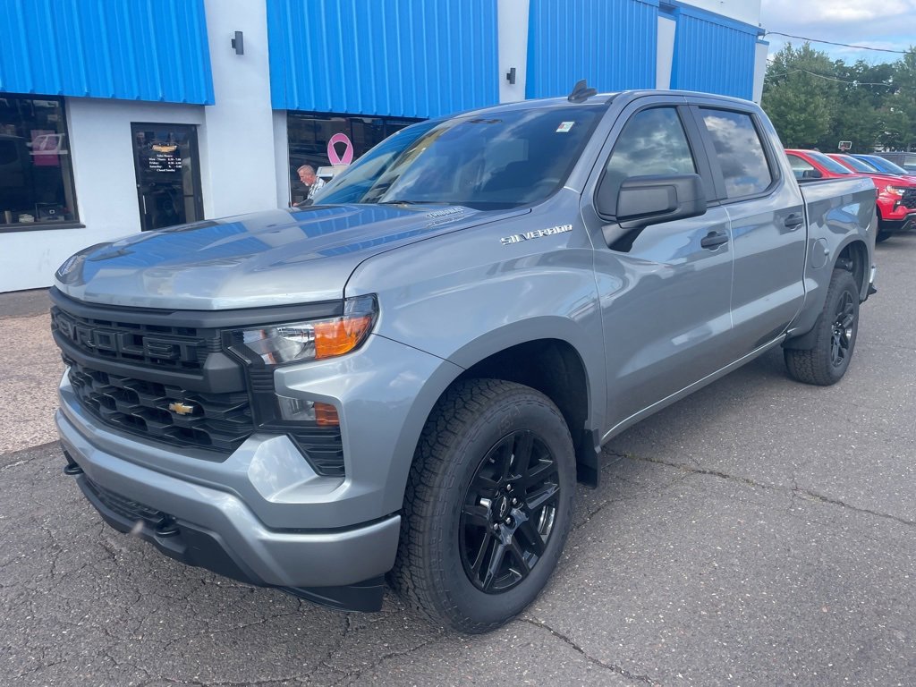 New 2026 Chevrolet Silverado 1500 Custom w/ Turbomax Blackout Package image 1