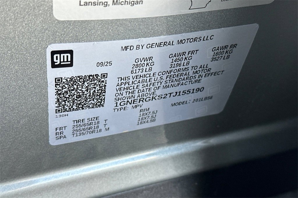 New 2026 Chevrolet Traverse LT w/ LPO, Floor Liner Package image 30