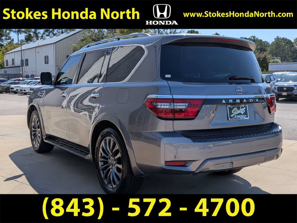Used 2022 Nissan Armada Platinum w/ Captain's Chairs Package RWD image 6
