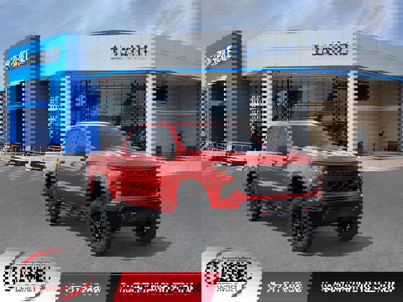 New 2026 Chevrolet Silverado 1500 Custom Trail Boss w/ LPO, Dark Essentials Package image 1