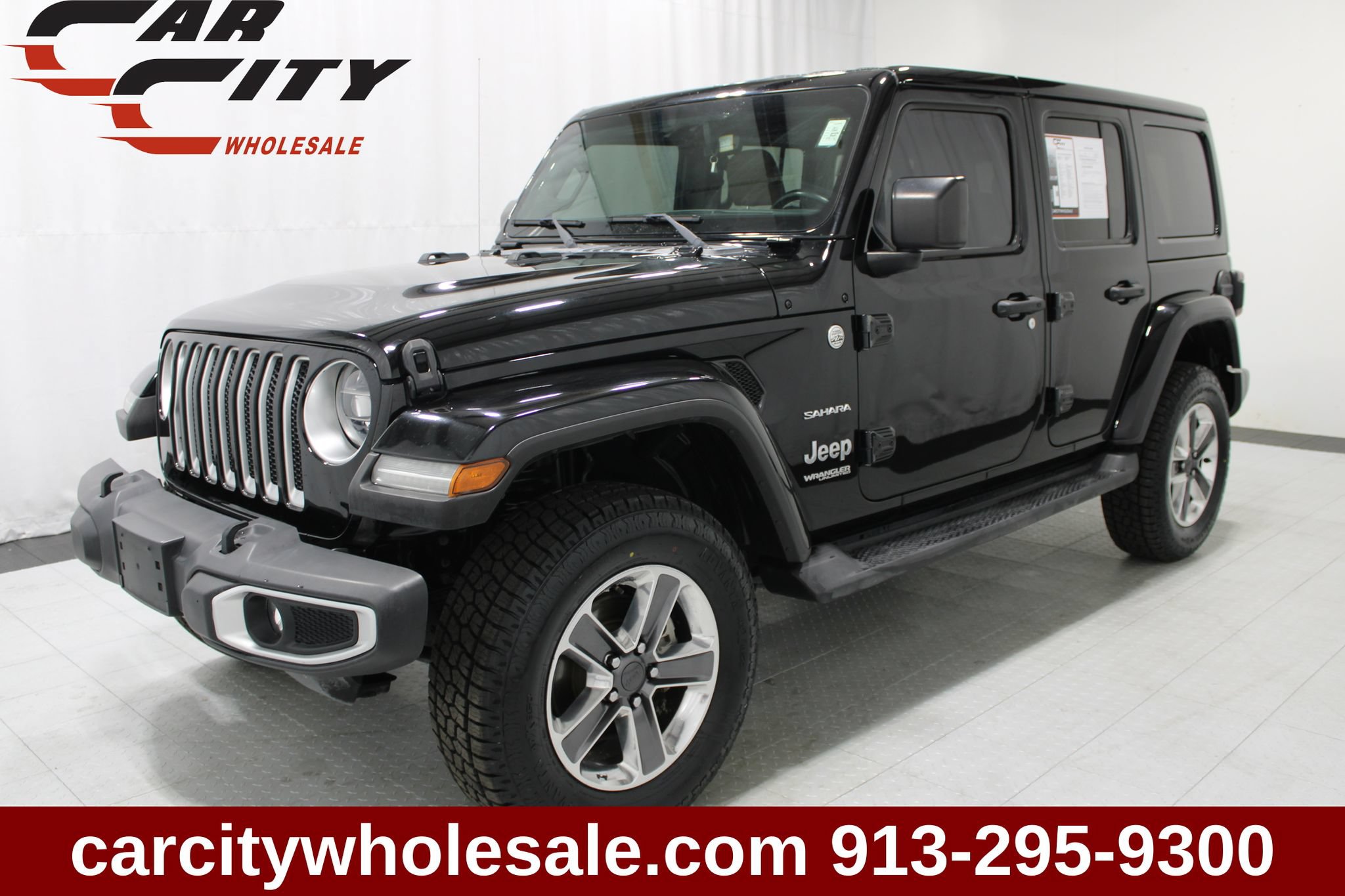 Used 2021 Jeep Wrangler Unlimited Sahara AWD/4WD image 1