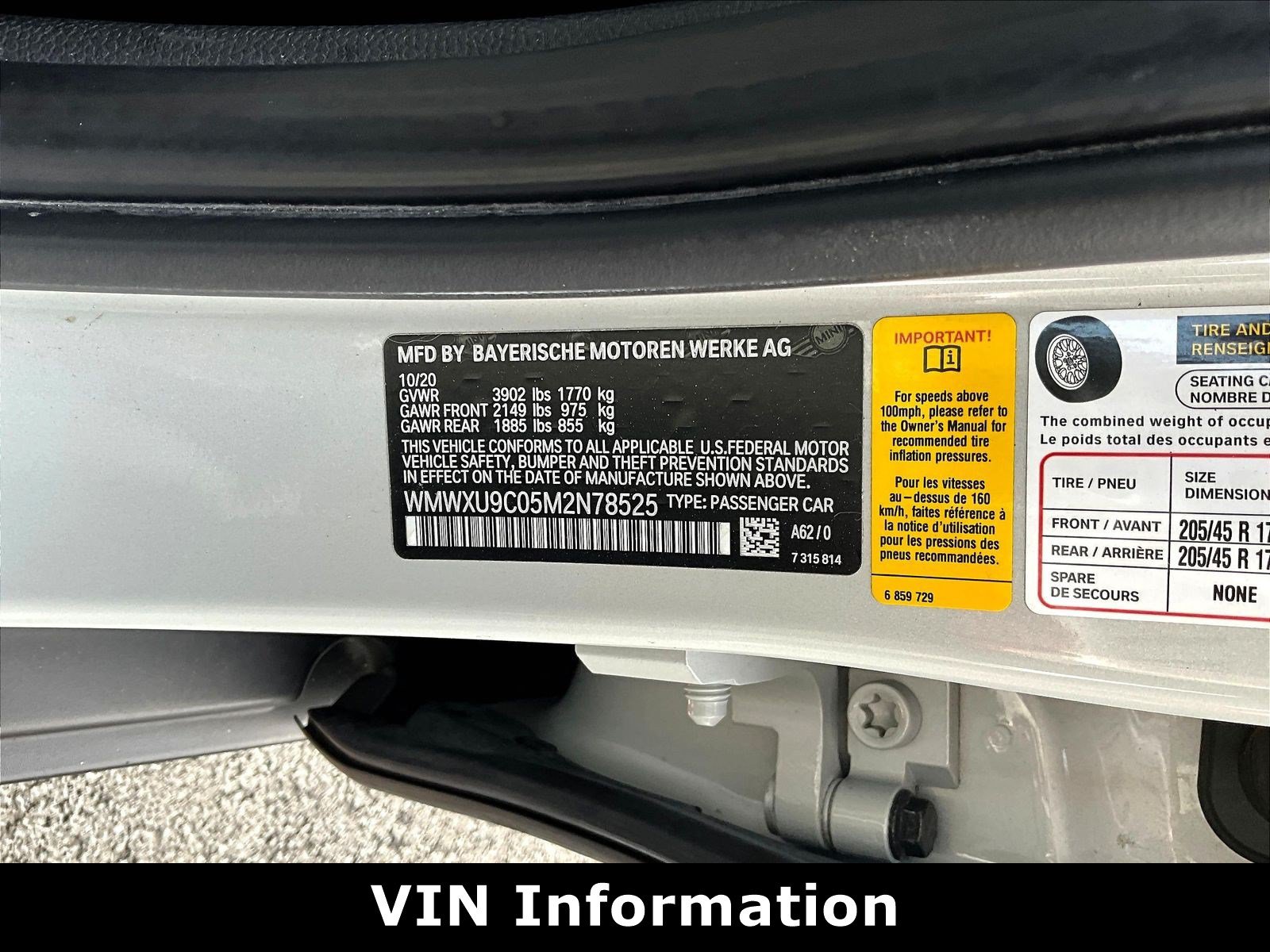Used 2021 MINI Cooper S w/ Signature Upholstery Package FWD image 18