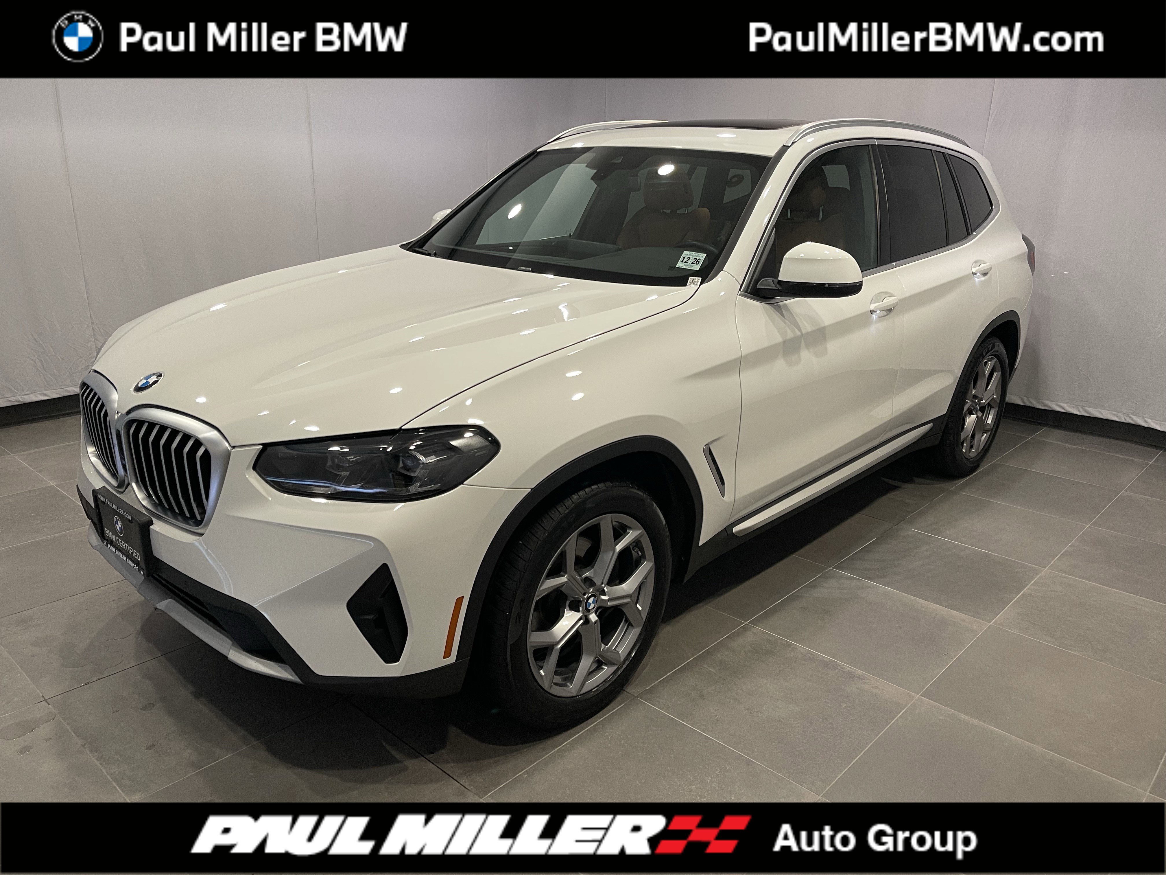Certified 2022 BMW X3 xDrive30i w/ Premium Package 2