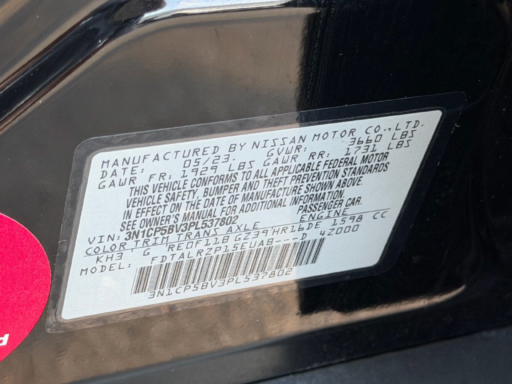 Certified 2023 Nissan Kicks S FWD image 20