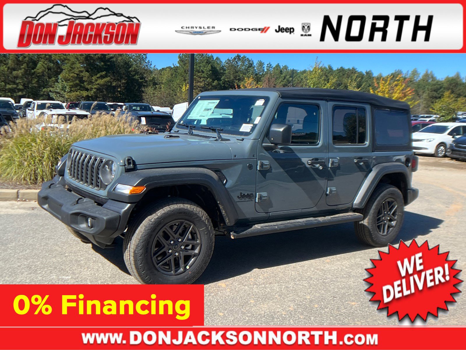 New 2026 Jeep Wrangler Sport S