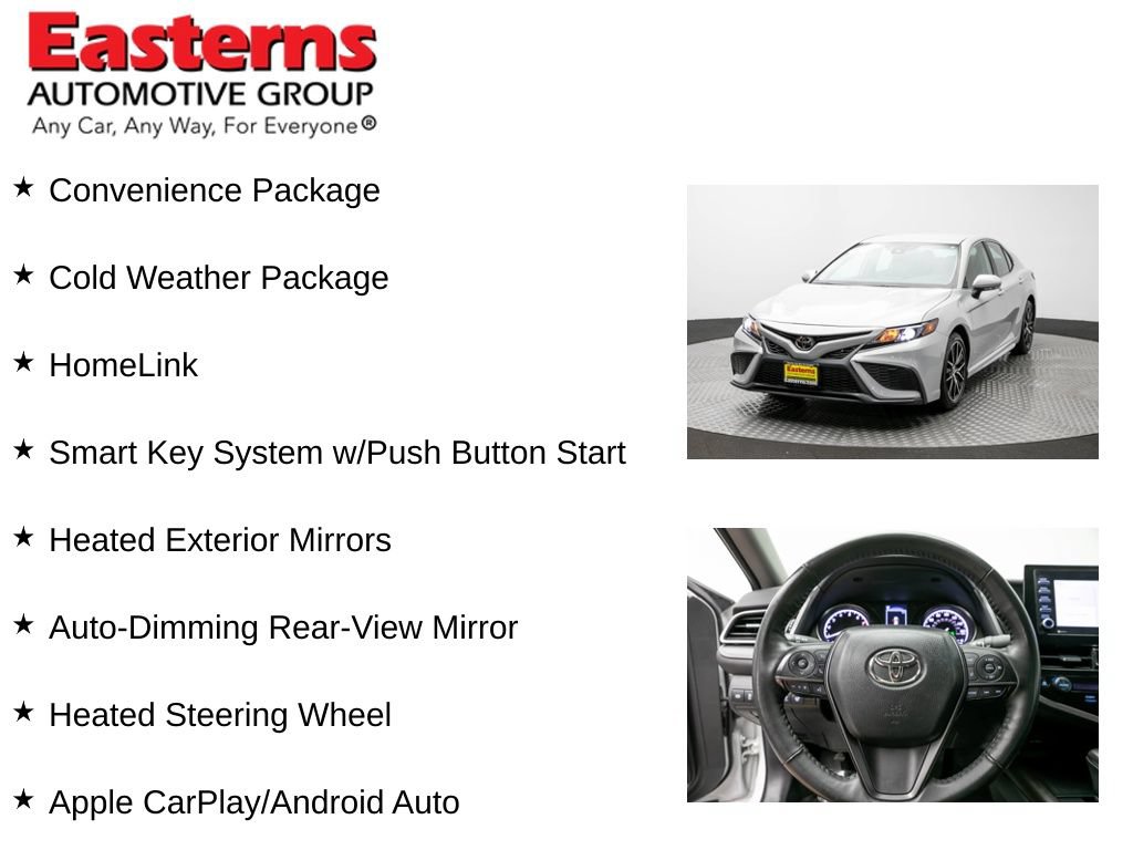Used 2024 Toyota Camry SE w/ Cold Weather Package FWD image 11