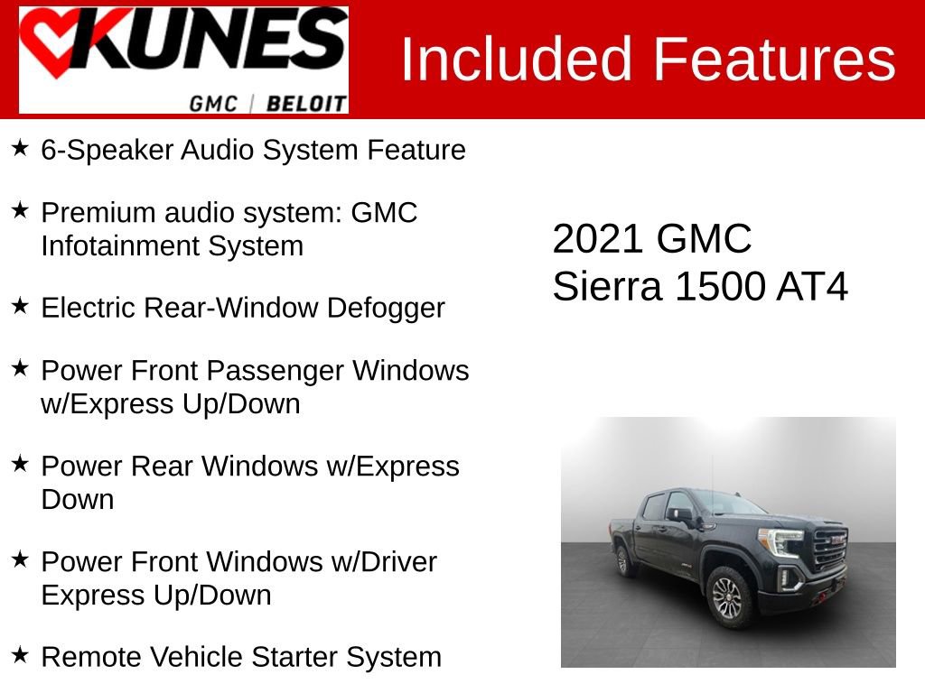 Used 2021 GMC Sierra 1500 AT4 image 3