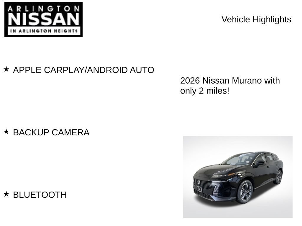 New 2026 Nissan Murano SL w/ Comfort Package AWD/4WD image 8