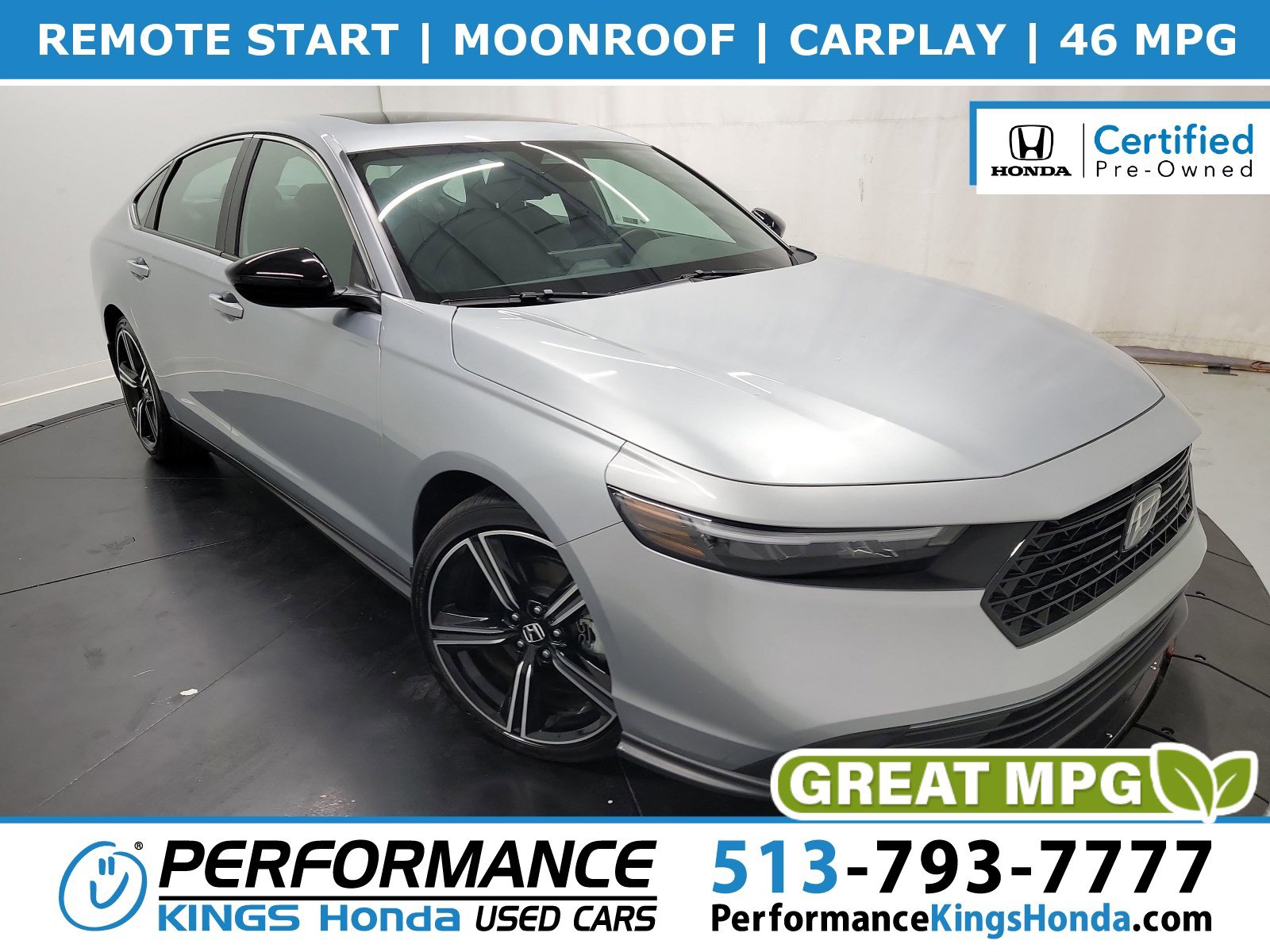 Certified 2025 Honda Accord Sport