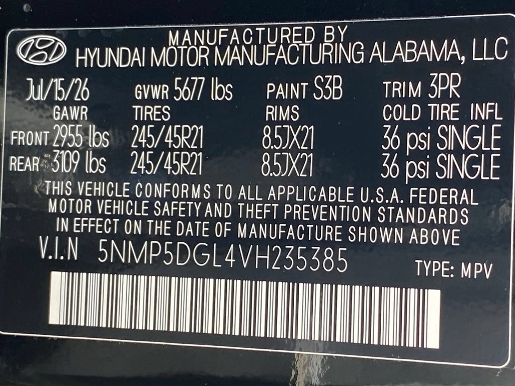New 2027 Hyundai Santa Fe Calligraphy w/ Tow & Go Package AWD/4WD image 47