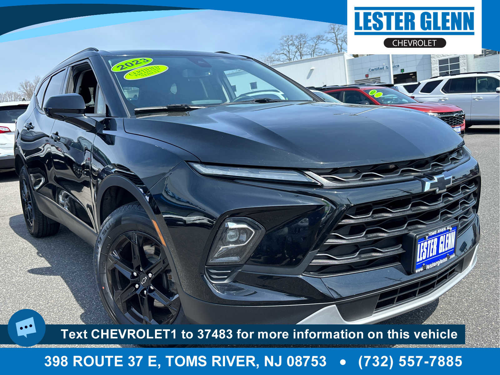 Certified 2023 Chevrolet Blazer LT w/ Convenience Package AWD/4WD image 1