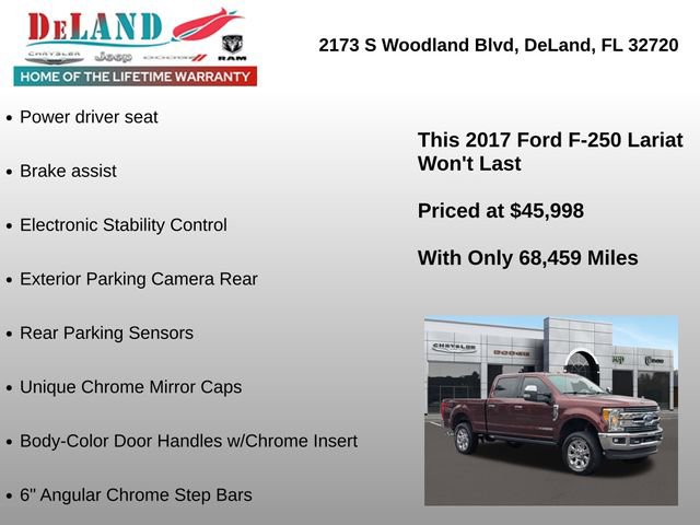 Used 2017 Ford F250 Lariat w/ Chrome Package image 12