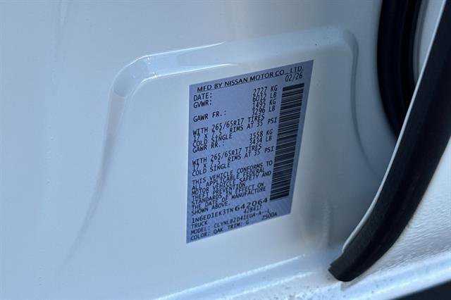 New 2026 Nissan Frontier SV w/ Tow Package image 32