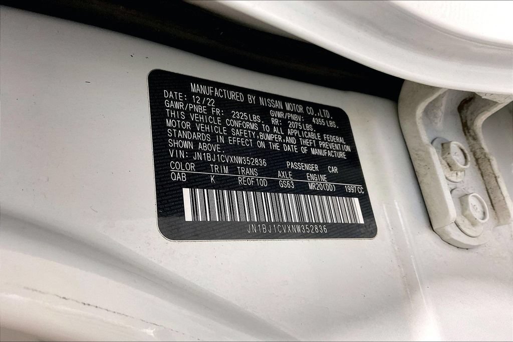 Used 2022 Nissan Rogue Sport SL w/ Premium Package FWD image 33