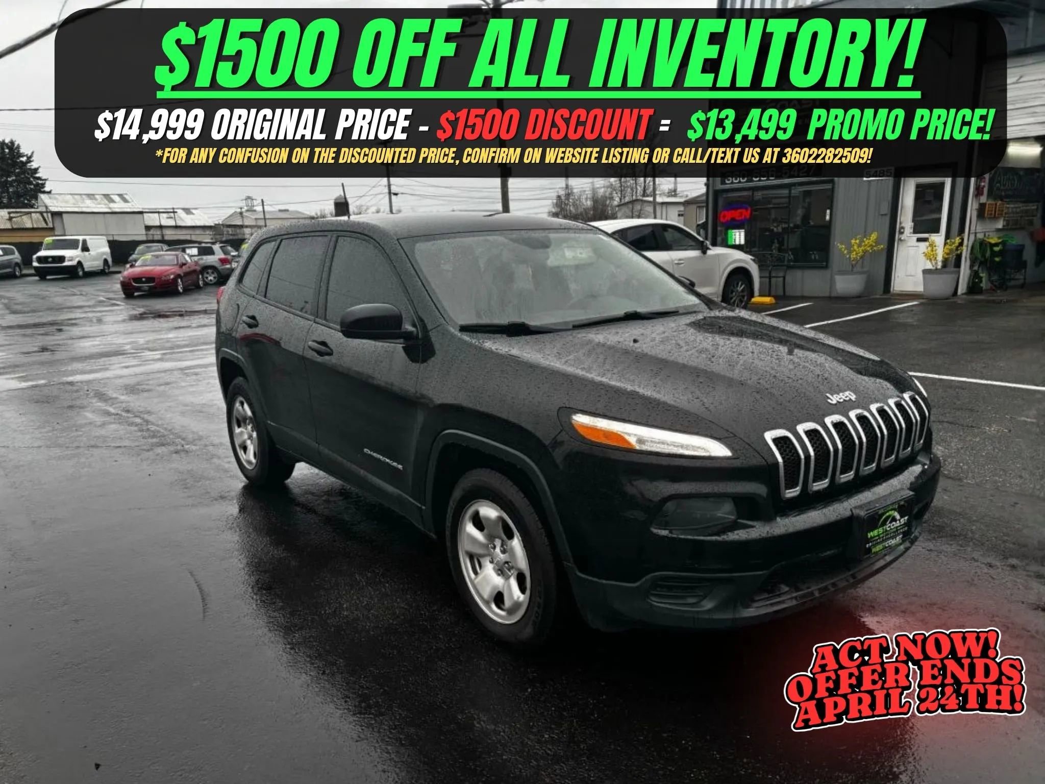 Used 2017 Jeep Cherokee Sport