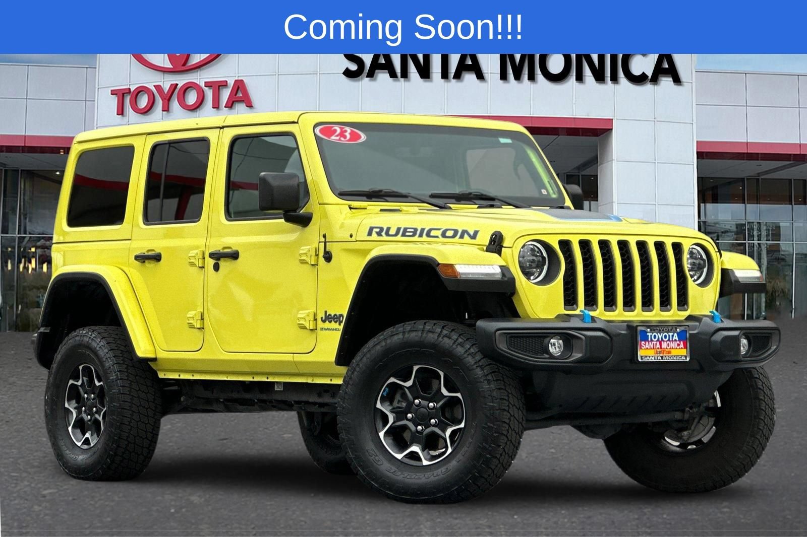 Used 2023 Jeep Wrangler Unlimited Rubicon 4xe