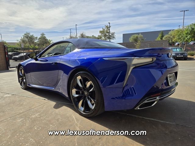 Certified 2024 Lexus LC 500 Convertible RWD image 5