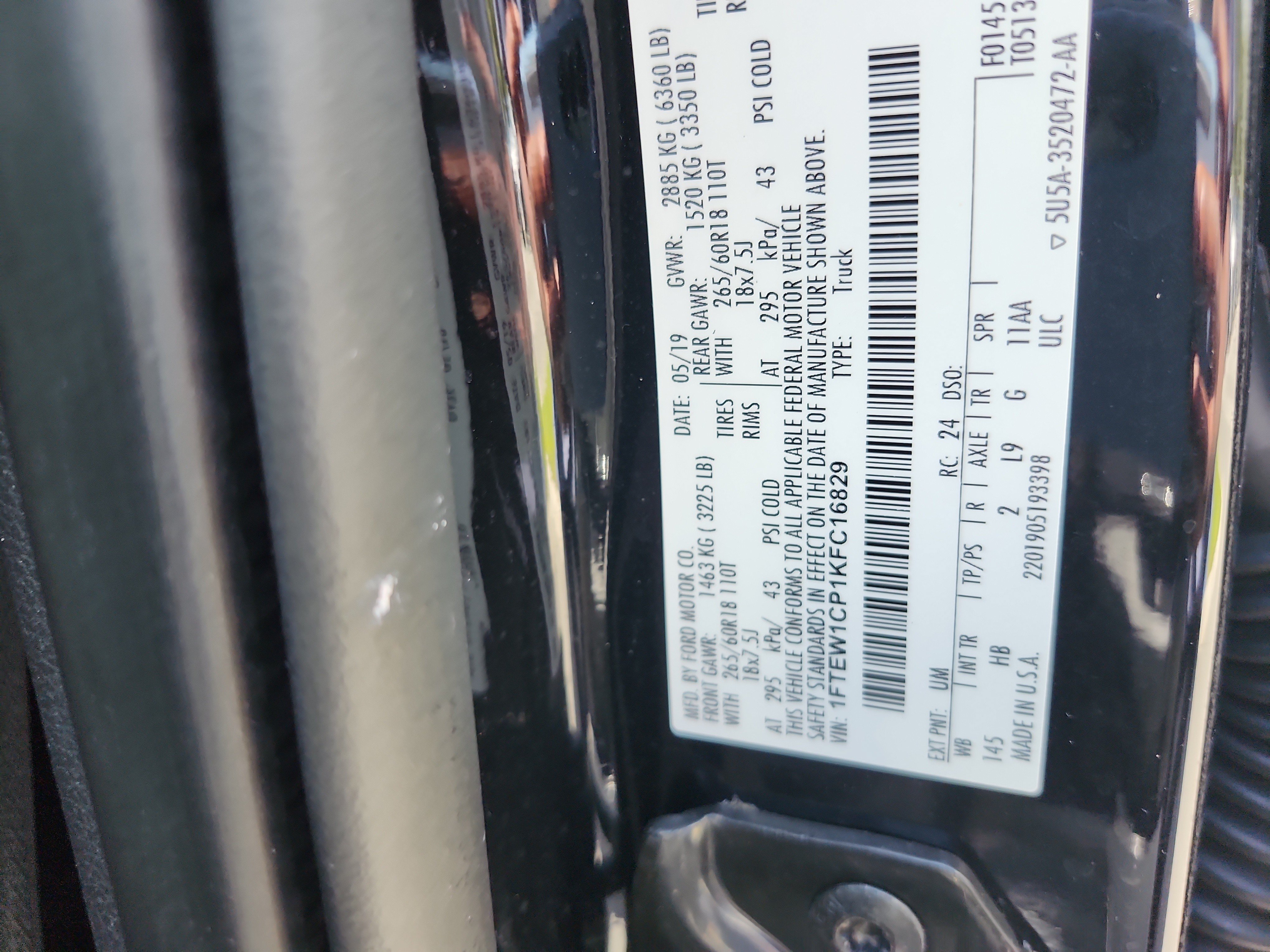 Used 2019 Ford F150 Lariat w/ Trailer Tow Package RWD image 28