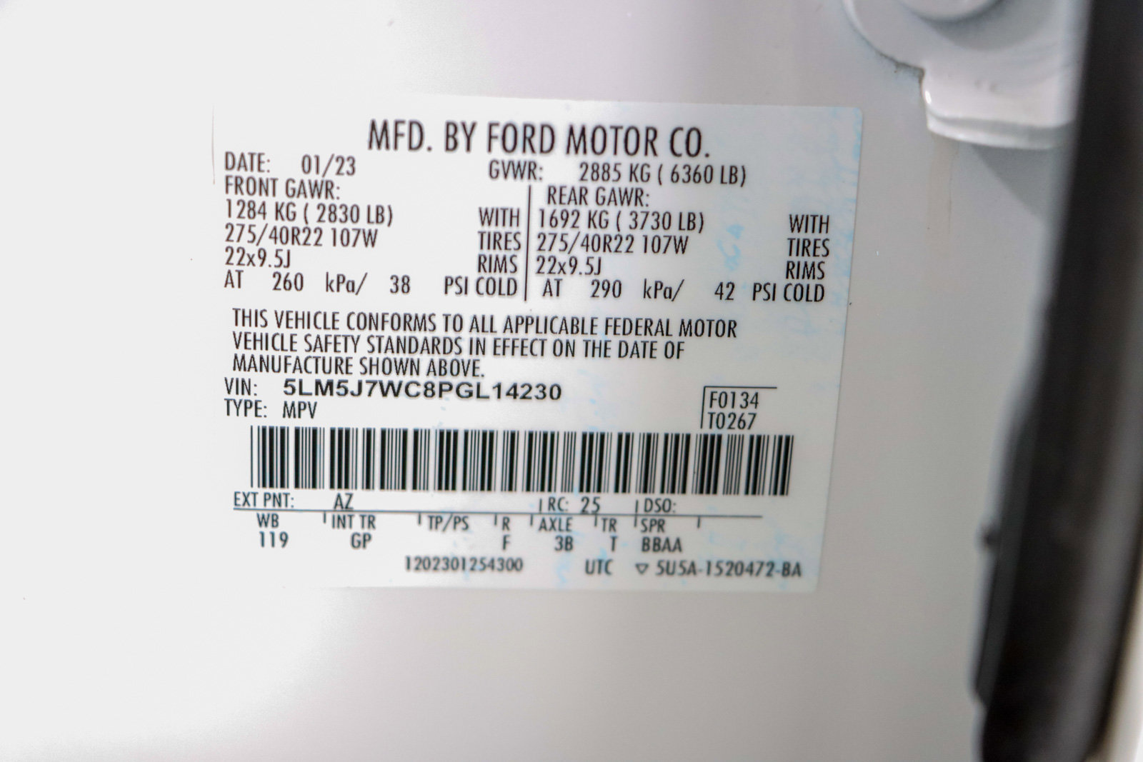 Used 2023 Lincoln Aviator Reserve w/ Jet Package image 37