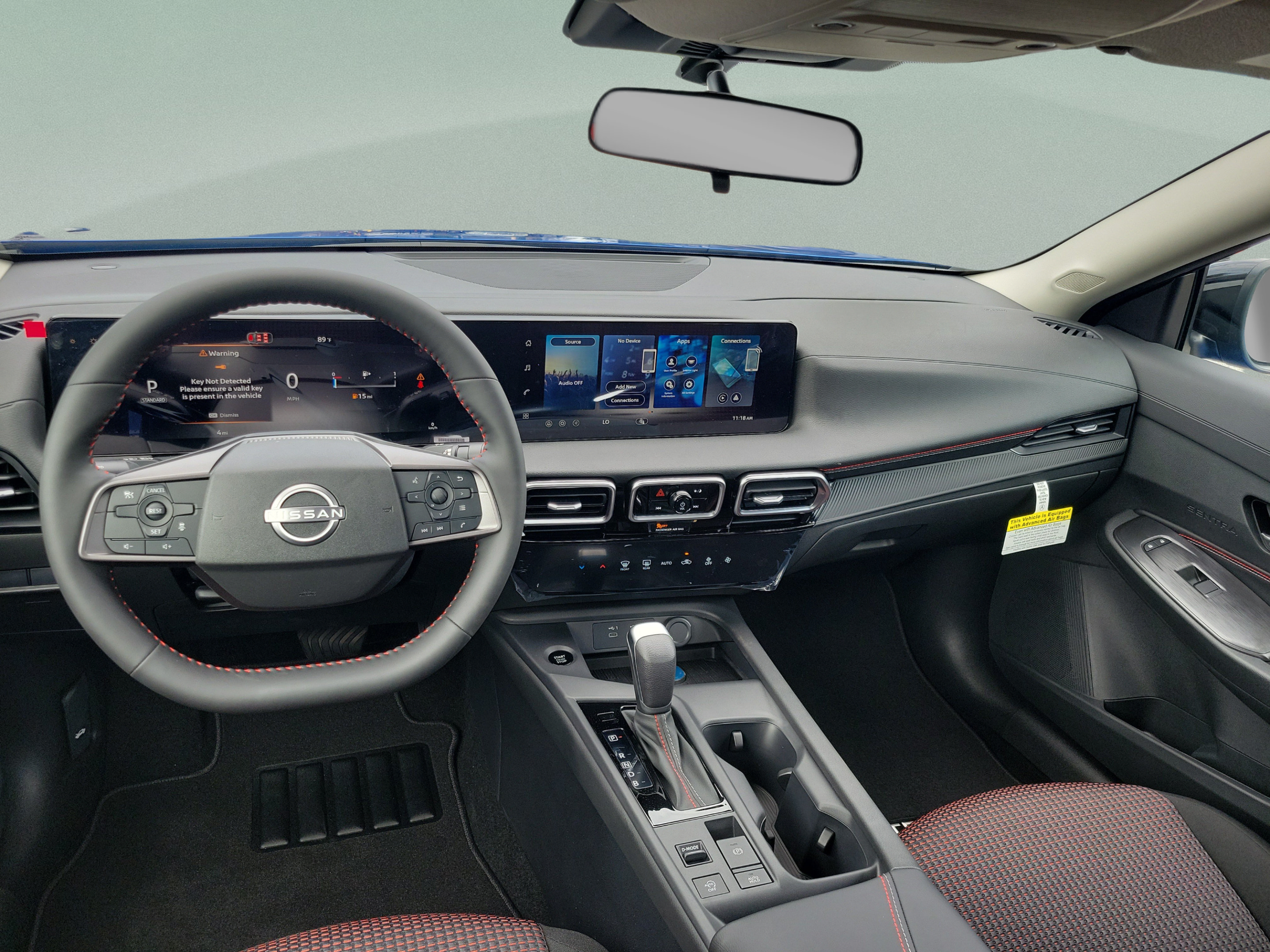 New 2027 Nissan Sentra SR w/ Floor Mat Package FWD image 12