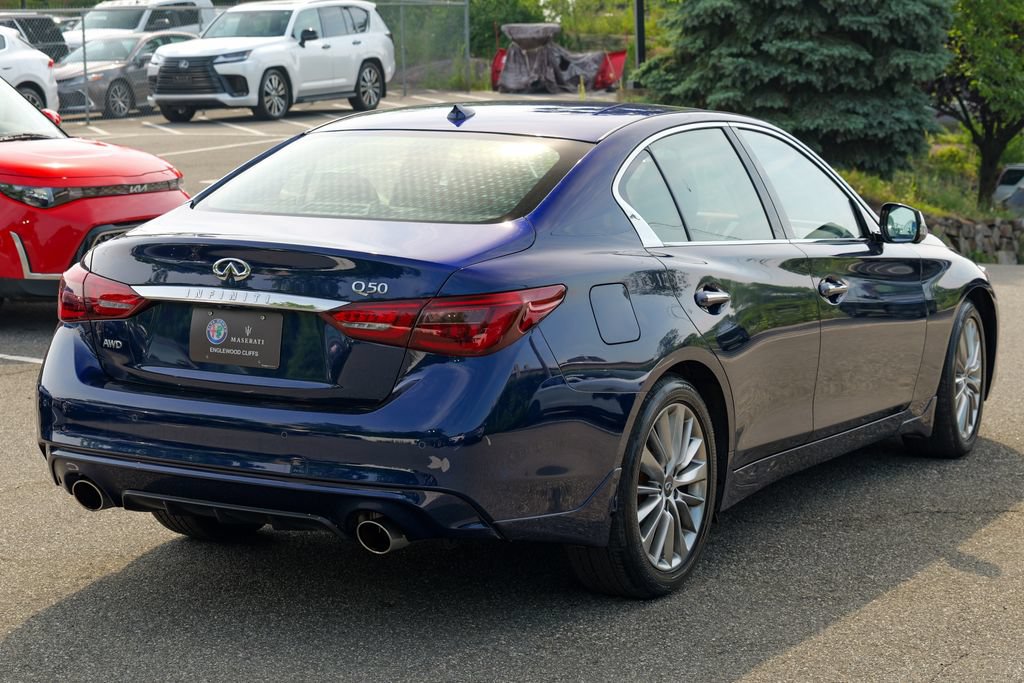 Used 2023 INFINITI Q50 Luxe w/ Cargo Package AWD/4WD image 7