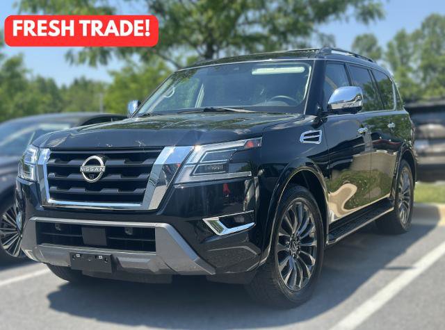 Certified 2024 Nissan Armada Platinum w/ Captain's Chairs Package