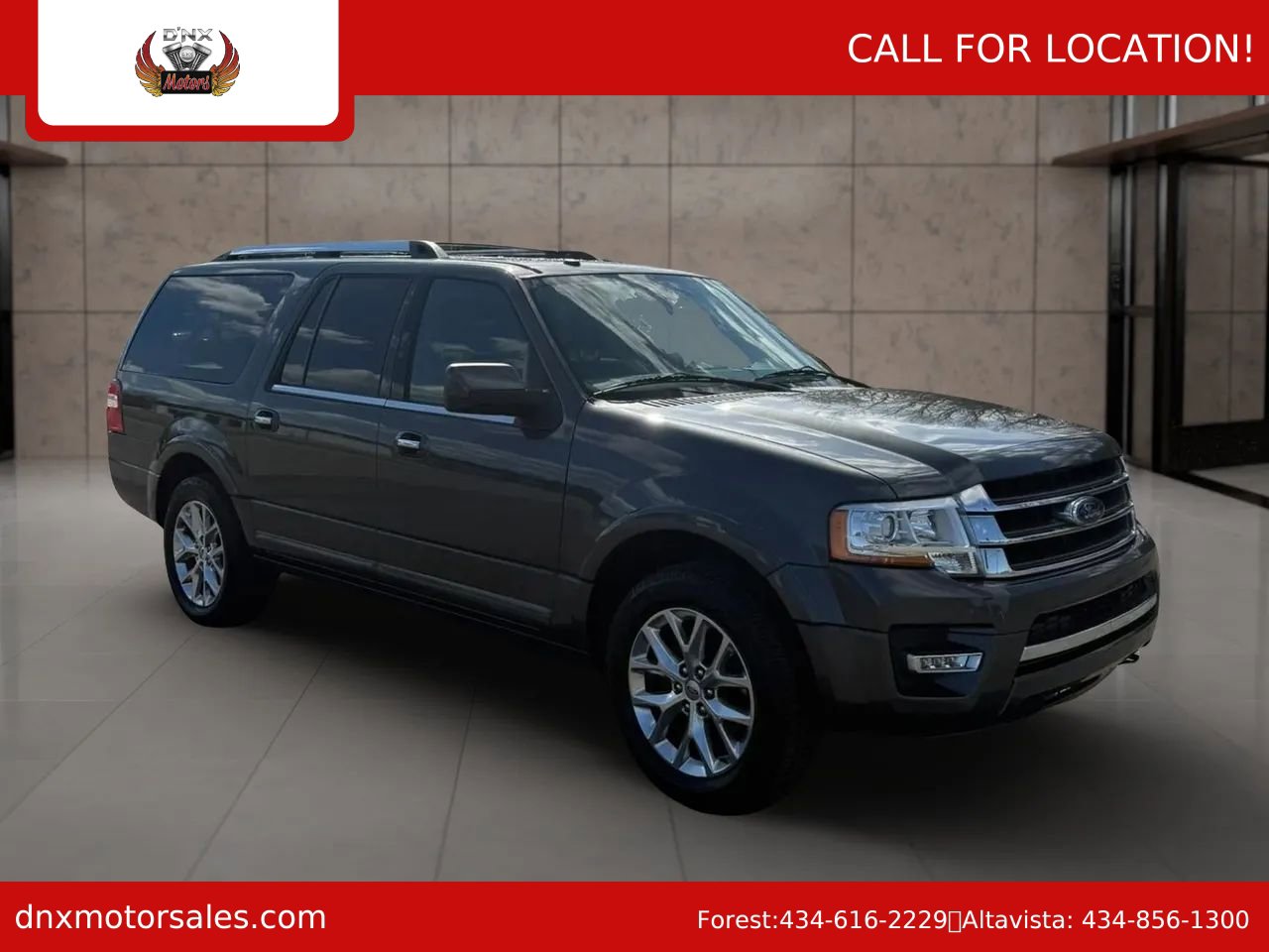 Used 2016 Ford Expedition EL Limited w/ Equipment Group 301A image 7
