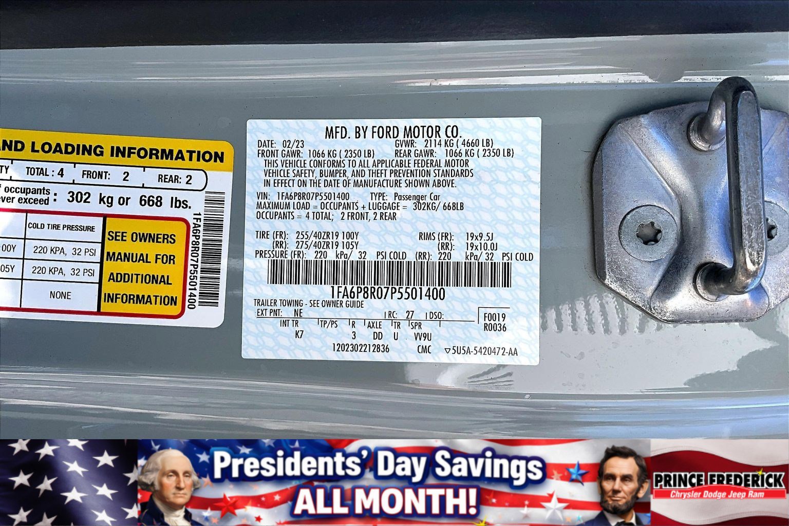 Used 2023 Ford Mustang Mach 1 w/ Equipment Group 700A image 27