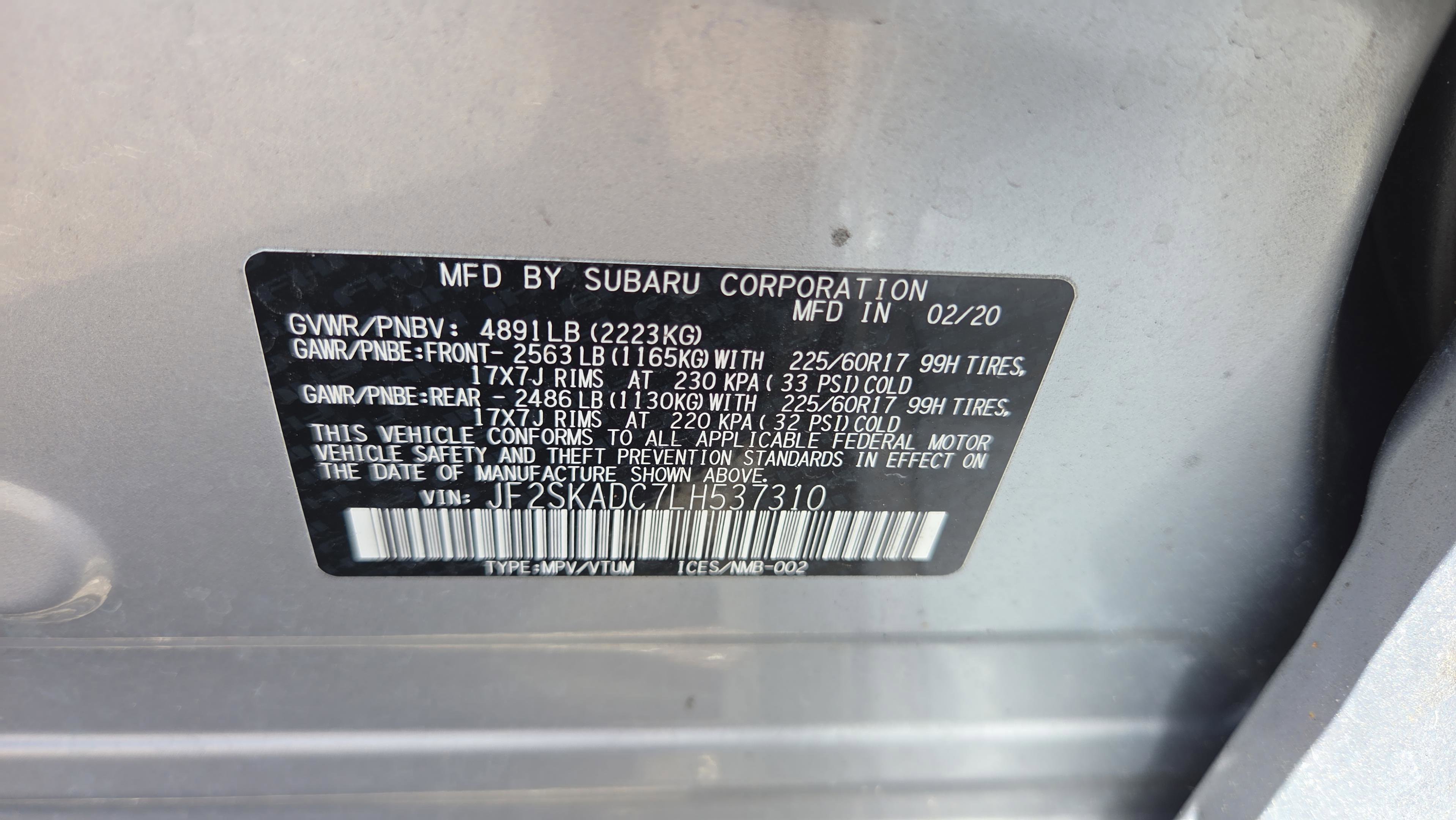 Used 2020 Subaru Forester w/ Alloy Wheel Package image 22