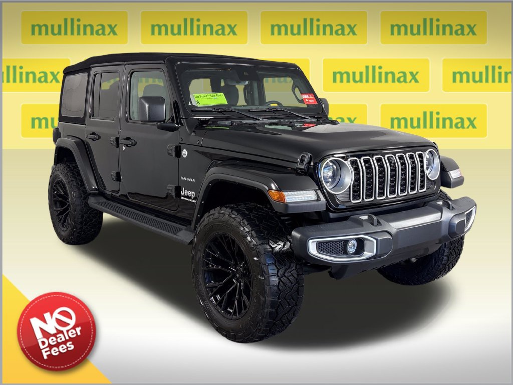 Used 2024 Jeep Wrangler Unlimited Sahara w/ Technology Group