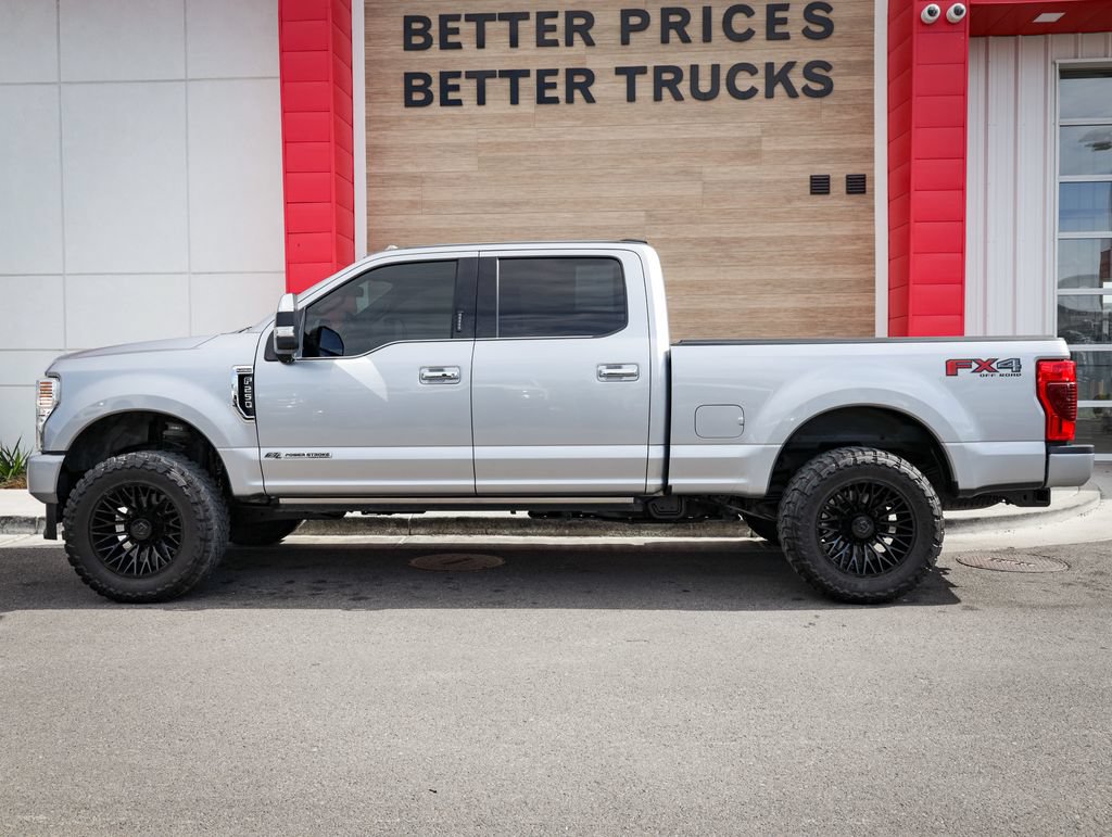 Used 2021 Ford F250 Platinum w/ FX4 Off-Road Package AWD/4WD image 8
