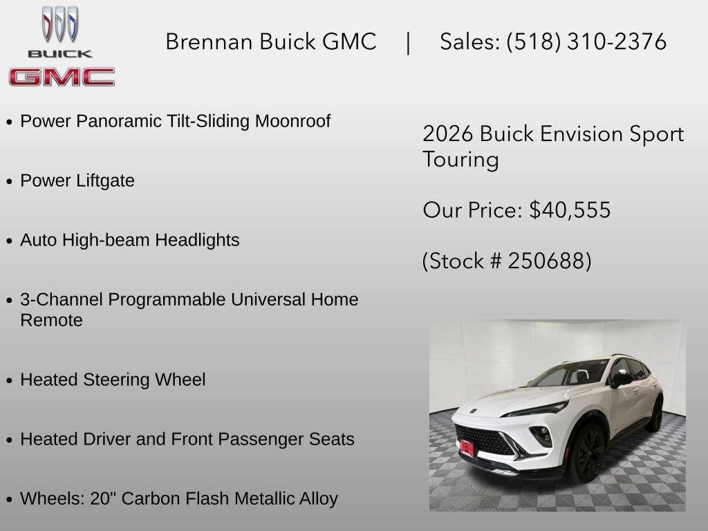 New 2026 Buick Envision Sport Touring AWD/4WD image 18