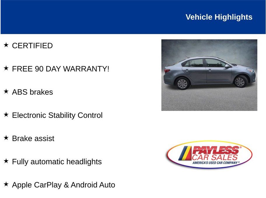 Used 2020 Kia Rio S image 10