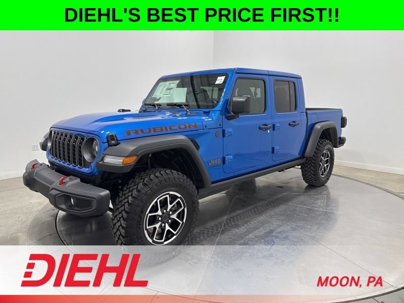 New 2026 Jeep Gladiator Rubicon w/ Steel Power Dome Hood Package AWD/4WD image 3