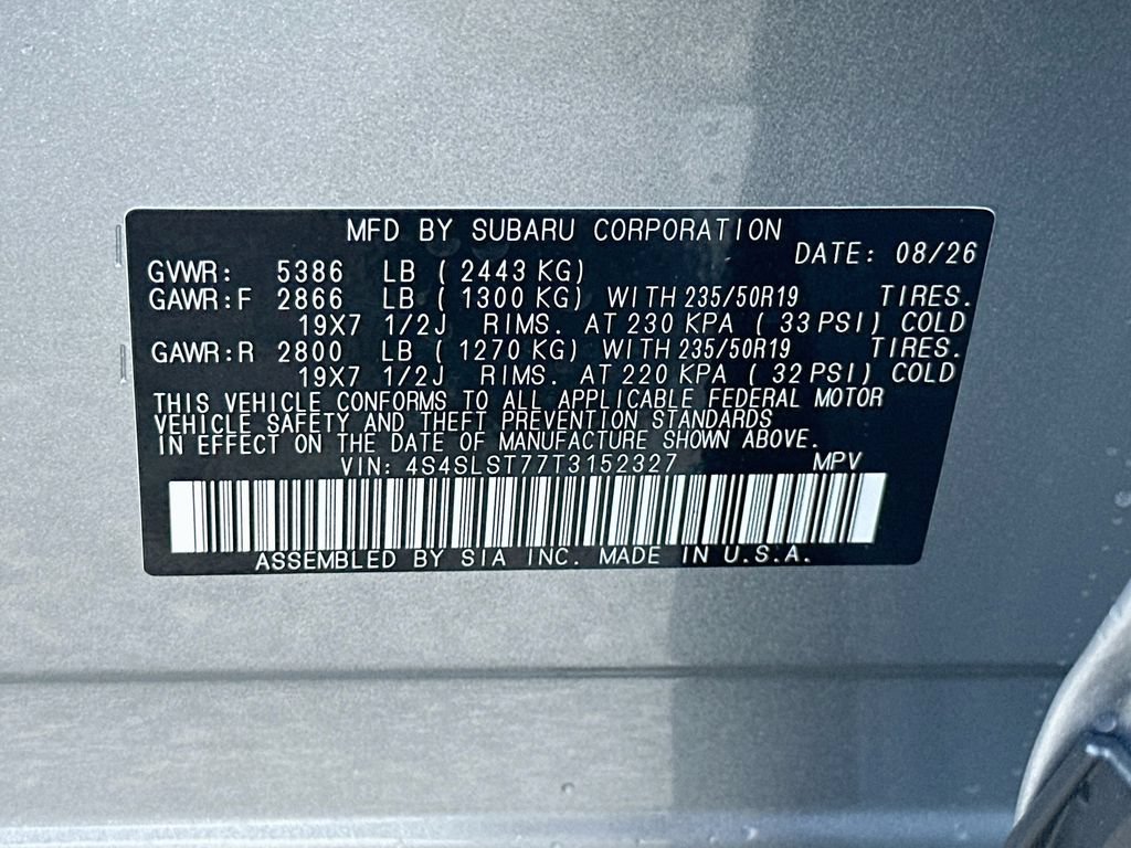New 2026 Subaru Forester Touring AWD/4WD image 30