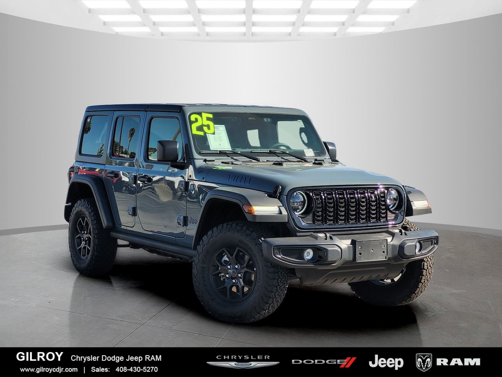 Used 2025 Jeep Wrangler Unlimited Sport S 4xe image 1