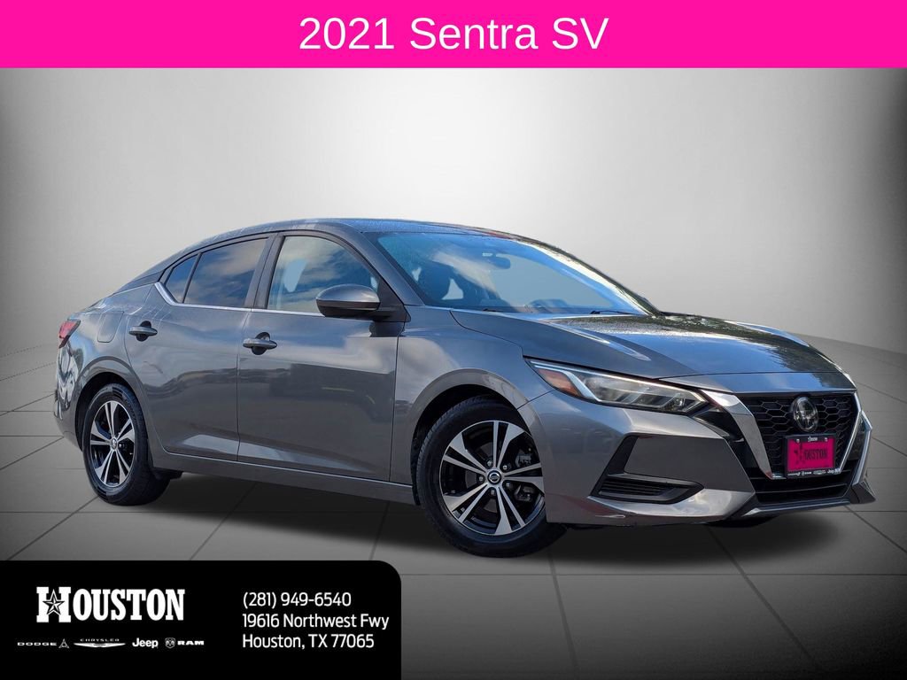 Used 2021 Nissan Sentra SV image 1