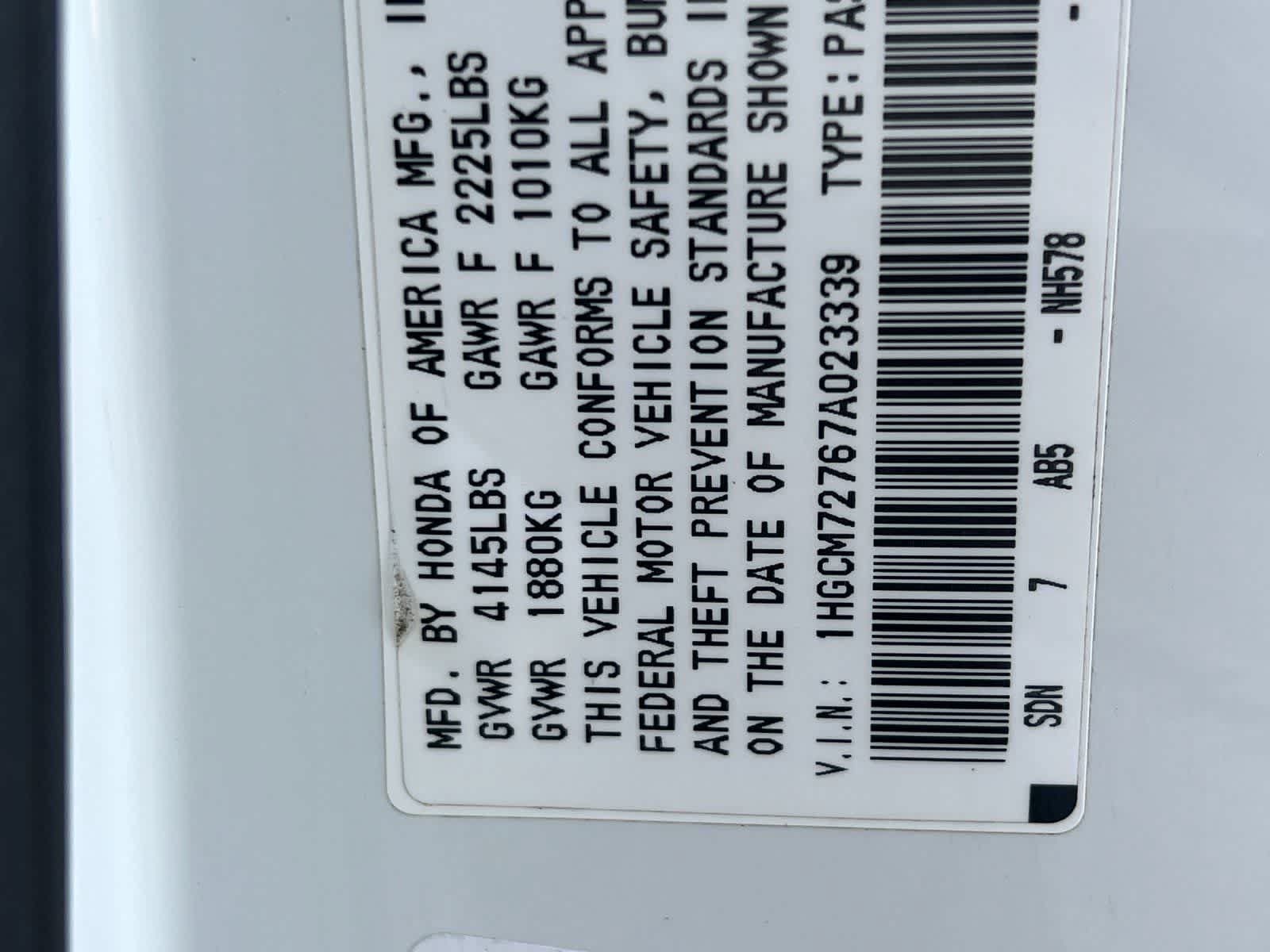 Used 2007 Honda Accord EX image 28