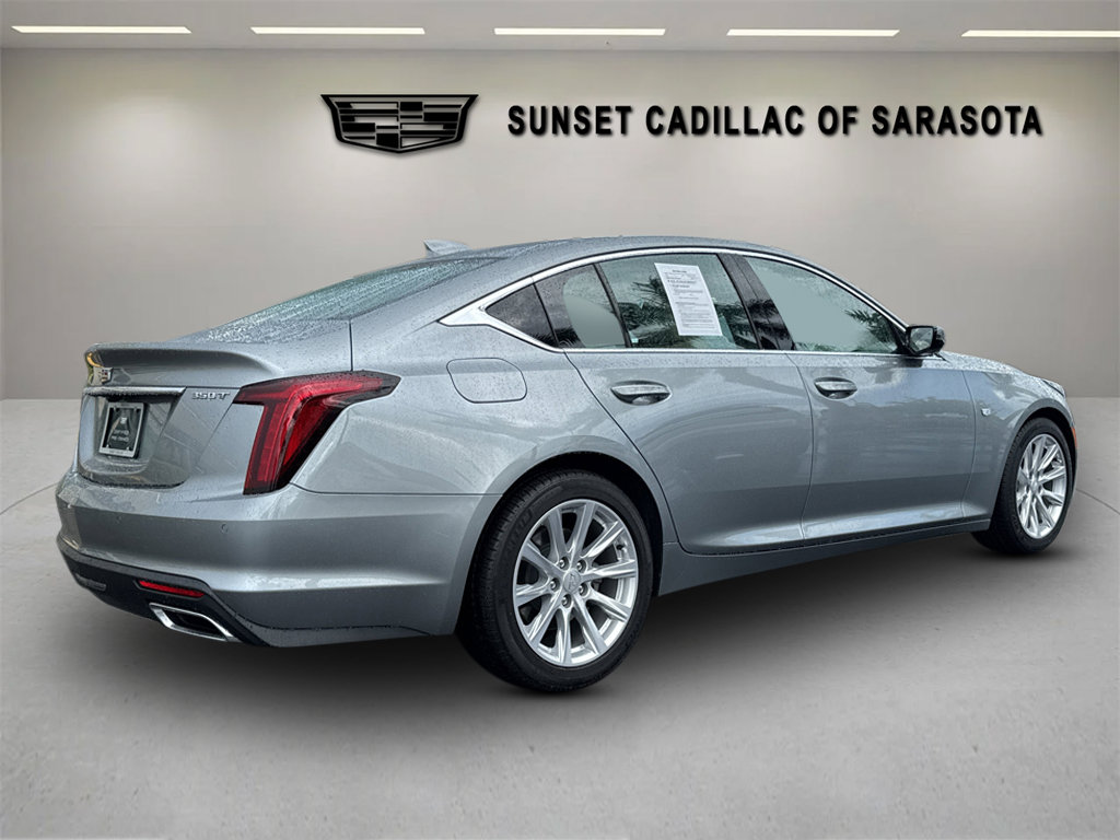 Certified 2024 Cadillac CT5 Luxury w/ Sun And Sound Package RWD image 4