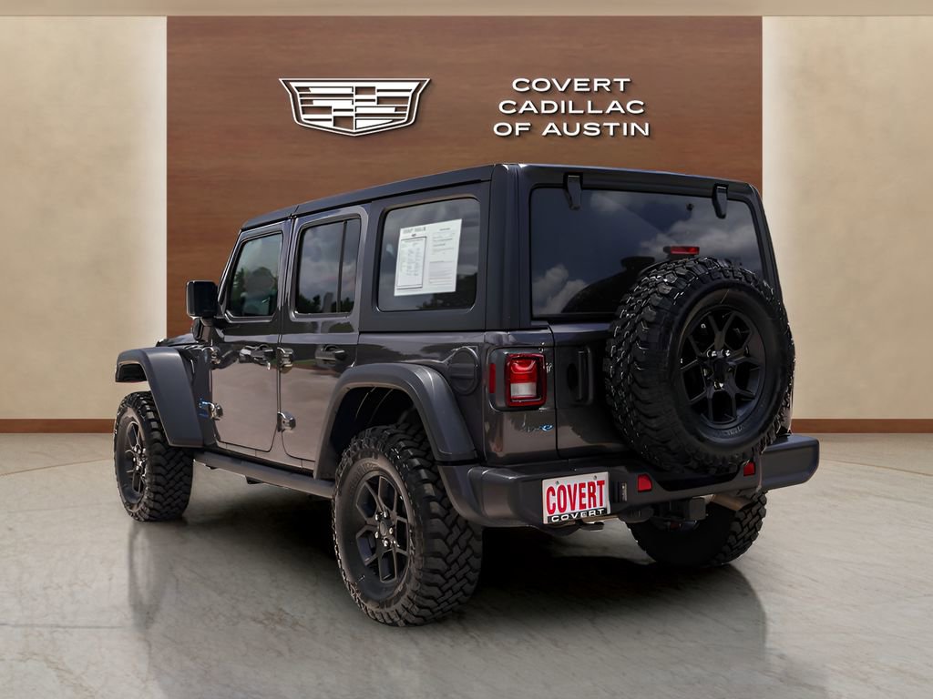 Used 2025 Jeep Wrangler Unlimited Sport S 4xe AWD/4WD video 3